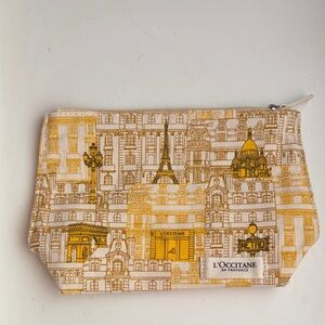 L’Occitane makeup pouch